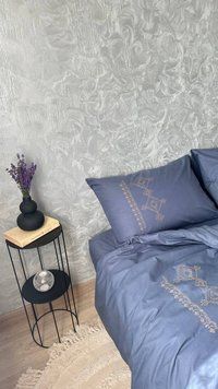 Комплект постільної білизни з Бязь Gold Lux Орнамент золотими нитками 150/210 13039 фото