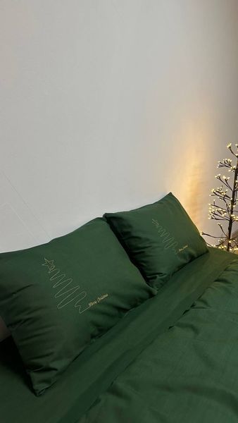 Комплект постільної білизни з Бязь Gold Lux Merry Christmas 200*220 13091 фото