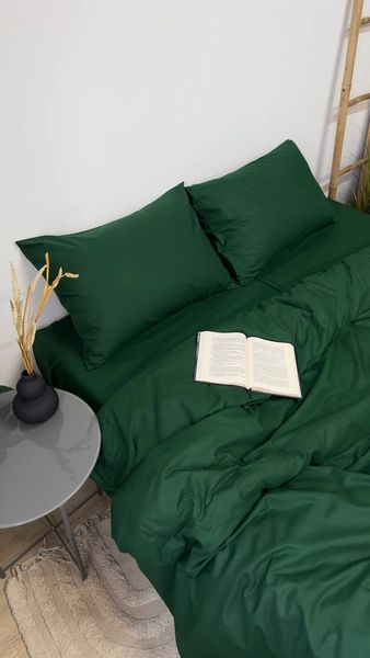 Комплект постільної білизни з Бязь Gold Lux Смарагд 110/140 11510 фото