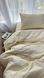 Комплект постільної білизни з Premium Сатину Айворі 200*220 12301 фото 4