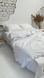 Комплект постільної білизни з Бязь Gold Lux Білий 175/210 12804 фото 14