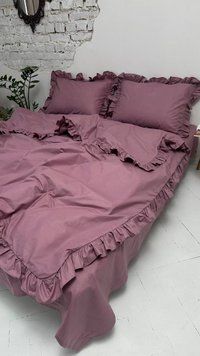 Комплект постільної білизни з Бязь Gold Lux Тьмяна троянда 200/220 12812 фото